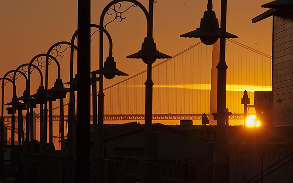 s12 Sunset at Fisherman's Wharf