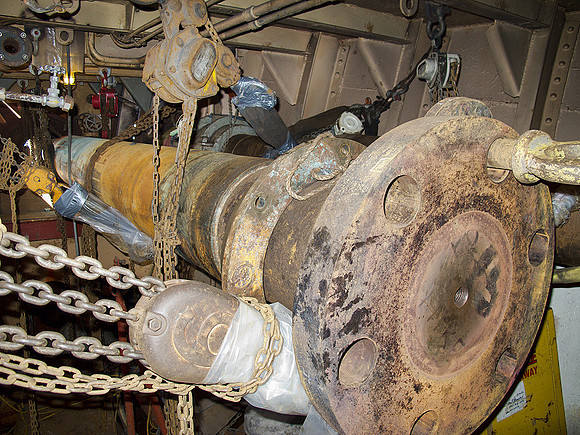 1263-Looking-aft,-section-of-shaft-pulled-into-shaft-alley