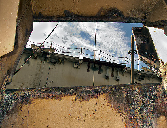 1279-Looking-through-steel-plate-opening--starboard-from-shaft-alley